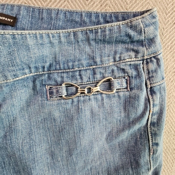 New York & Company Jeans Women's Denim 12 (32x31) Light Blue Wide Leg 11in Wide - Picture 15 of 16